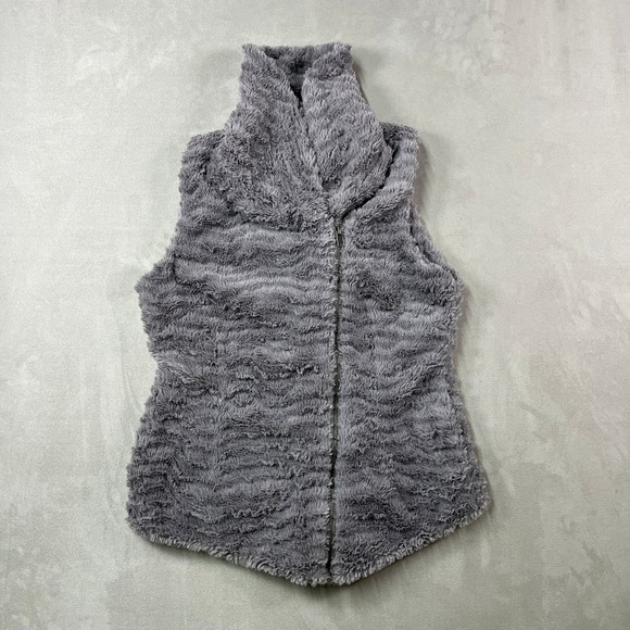 Patagonia Jackets & Blazers - Patagonia Pelage Vest Womens S Gray Full Zip Fleece Cozy High Pile Outdoor